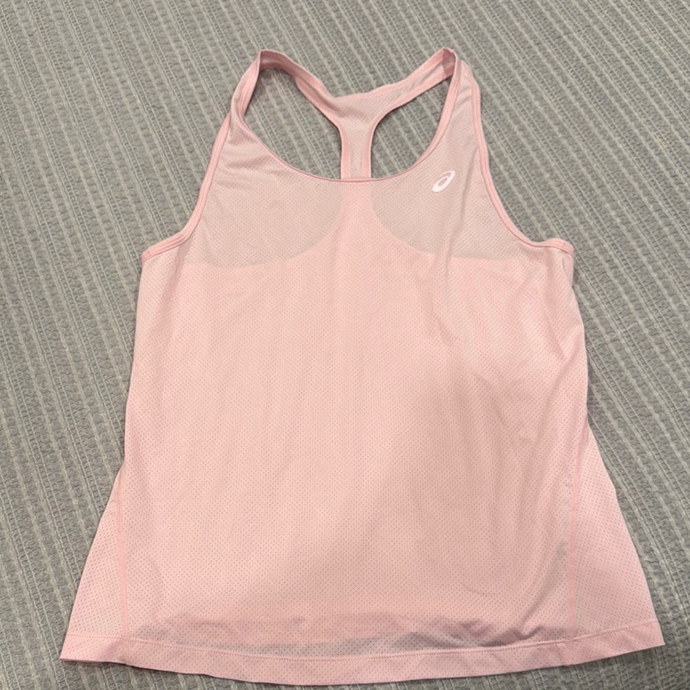 Asics Light Pink Racerback Tank